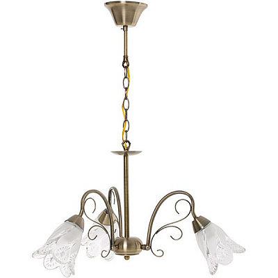 Люстра Accento Lighting Korra ALHL-JSL-6273/3-AB антична латунь