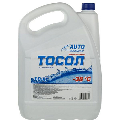 Тосол Auto Assistance -38°С 10 кг