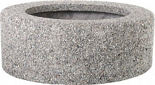 Вазон декорированный гранитной крошкой Астра без дна 100x40 см