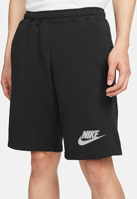 Шорты Nike M NSW HYBRID FT SHORT DO7233-010 р. M черный