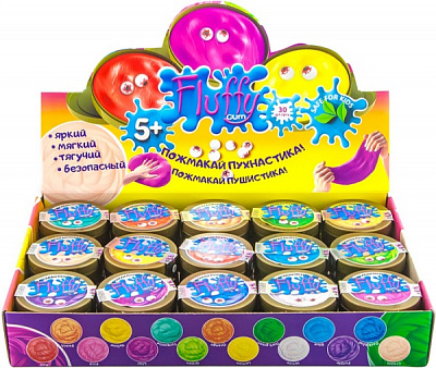 Ігровий набір Mr.Boo Флаффі в банці 45 г Mr Boo