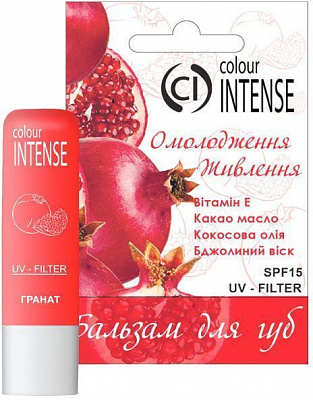 Помада гігієнічна для губ Colour Intense CI LS-112 гранат 5 г