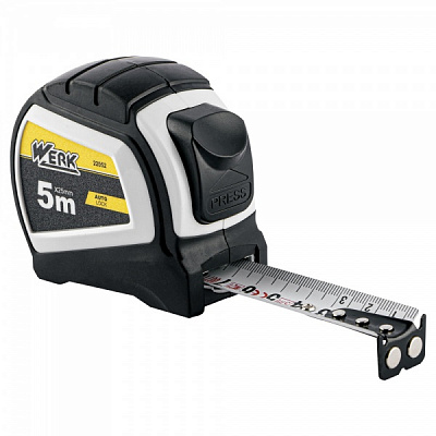 Рулетка Werk 107663 5 м x 25 мм