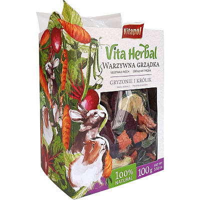 Вітамінна суміш Vitapol Vita Herbal овочева грядка 100 г