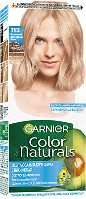 Фарба Garnier Color Naturals 112 натуральний блонд 110 мл