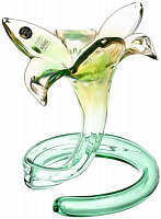 Подсвечник Flower Gig 6pt Green/Honey 20х20х18 см White cristal