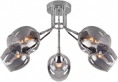 Люстра потолочная Strotskis Marci 5x40 Вт E27 хром 30164/5