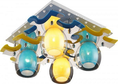 Люстра потолочная Altalusse 4x40 Вт E14 белый INL-9319C-04 