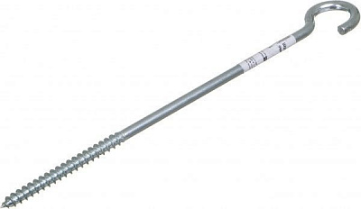 Шуруп з C-гаком 12x180 мм 1 шт. цинк Expert Fix