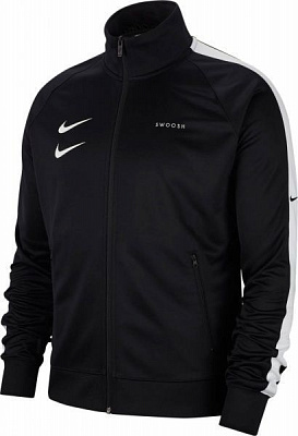 Джемпер Nike M NSW SWOOSH JKT PK CJ4884-010 р. L чорний