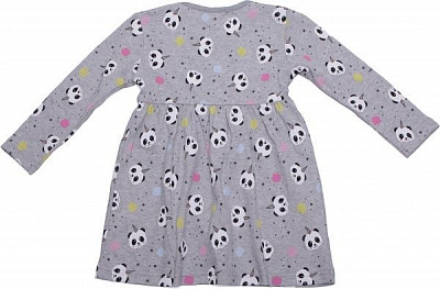 Платье Luna Kids Панда 1066/22001 р.86-92 серый с рисунком 