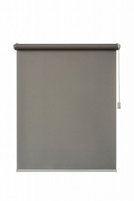 Ролета мини Gardinia Риббед 50x170 см серая 