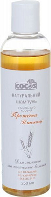 Шампунь Cocos с протеинами пшеницы 250 мл