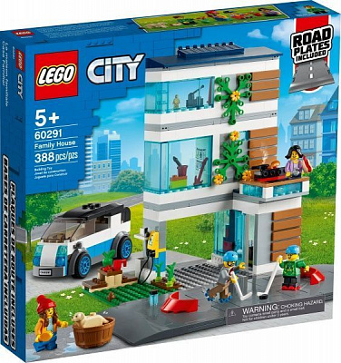 Конструктор LEGO City Современный семейный дом 60291