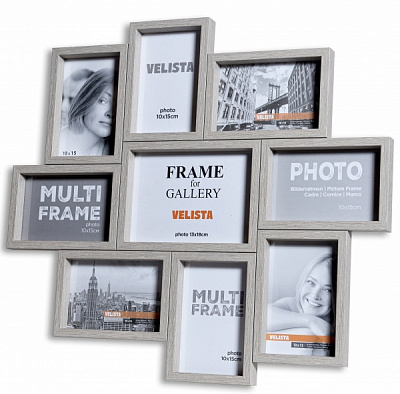 Мультирамка Velista 8х10х15 и 1х13х18 см 9 фото неформат см бетон 