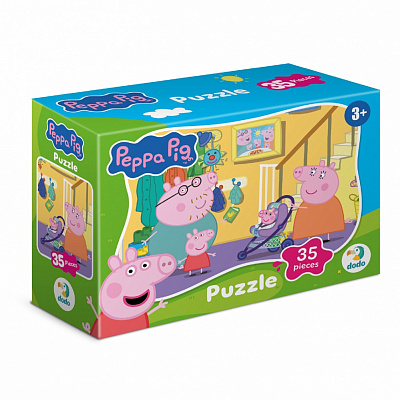 Мини-пазл DoDo Peppa Pig На прогулку 25 элементов 200678