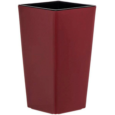 Горщик квітковий Lamela Фінезія 190 19x19х35.5 см бордовий