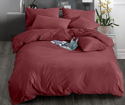 Комплект постельного белья Ежевика евро Word of Dream 