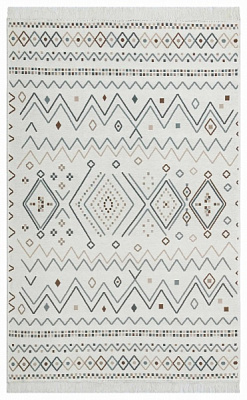 Килим Ekohali Arya AR 05 Beige Blue 120x180 см двосторонній