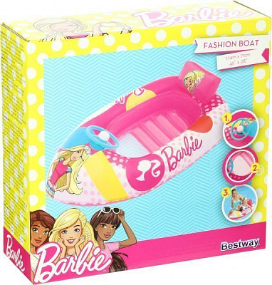 Лодка надувная Bestway Барби