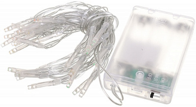 Электрогирлянда AхS300240 встроенный светодиод (LED) 30 ламп 3,3 м 