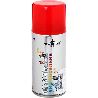 Эмаль аэрозольная универсальная Ral3020 New Ton красный 150 мл