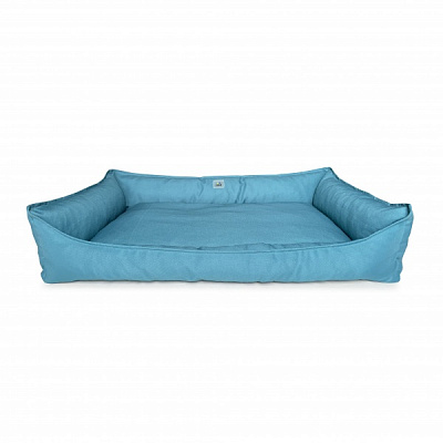 Лежак PETBED Mix Комфорт XL 110x70x27 см голубой