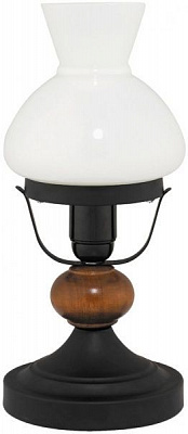 Настільна лампа декоративна Rabalux Petronel 1x60 Вт E27 чорний 7072