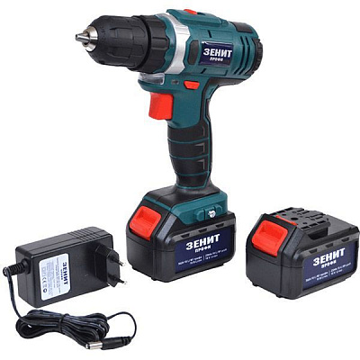 Шуруповерт акумуляторний Зенит ЗША-18 Li М1 841425
