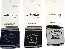 Колготки для мальчиков KATAMINO K32199р.106-118 серый 