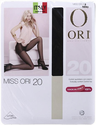 Колготки женские ORI Miss 20 Den Nero р. 5 черный 1 шт. 