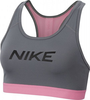Бра Nike MED BAND HBRGX BRA NO PAD CJ0796-084 L сірий