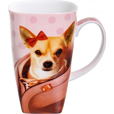 Чашка фарфоровая Леди 600 мл