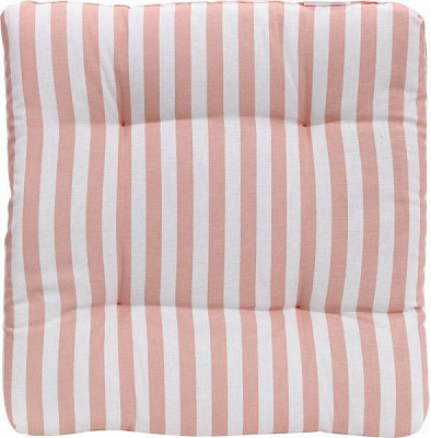 Подушка стеганая Color розовая полоска 40х40х5 см