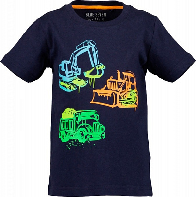 Футболка детские Blue Seven Vehicles р.122 темно-голубой 802252 X * 98 