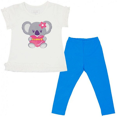 Комплект для девочек Габби р.98 молочный KS-19-14-3 