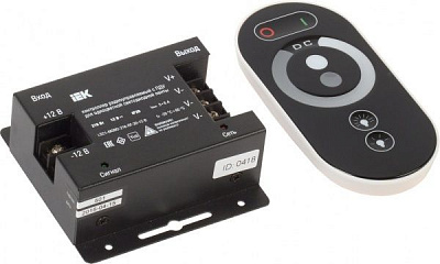 Контроллер IEK 12 В 216 Вт с ПДУ радио MONO 3 канала