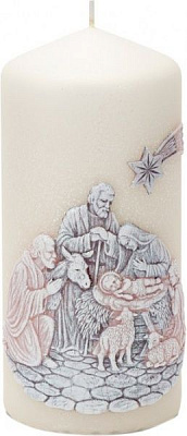 Свеча Рождественская ночь 15 см Bartek Candles