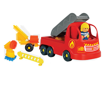 Конструктор Blocko Пожежна бригада 100 шт. 39x11,5x29 см 12234