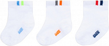 Шкарпетки для хлопчиків GABBI NSM-191 р.10–12 білий 