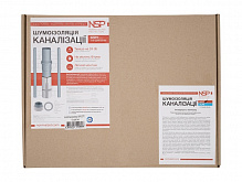Шумоізоляція каналізаційна NSP 3000x420x 12 мм 