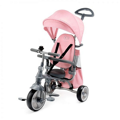 Велосипед дитячий Kinderkraft триколісний Jazz рожевий KKRJAZZPNK0000