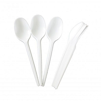 Ложка пластиковая Пластимир столовая 10 шт.