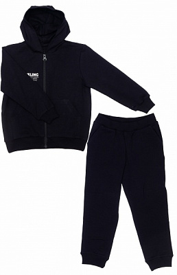 Спортивный костюм Roksana р.134 черный №0027/32420 