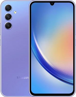 Смартфон Samsung Galaxy A34 6/128GB light violet (SM-A346ELVASEK) 