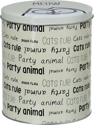 Банка с крышкой Cats Rule 13,7x16,2 см Simon's Cat