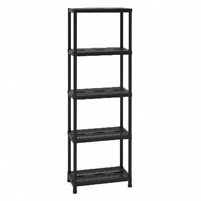 Стелаж Toomax 5 полиць Universal Vent 63-5 1800x300x600 мм чорний (143-TOOMAX)