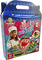 Набір для ліплення Strateg Містер тісто - super dentist