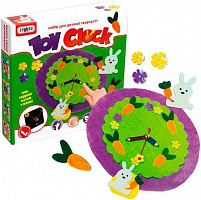 Набор для творчества Strateg Toy clock Лесная поляна