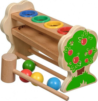 Стучалка Іграшки з дерева Шарики